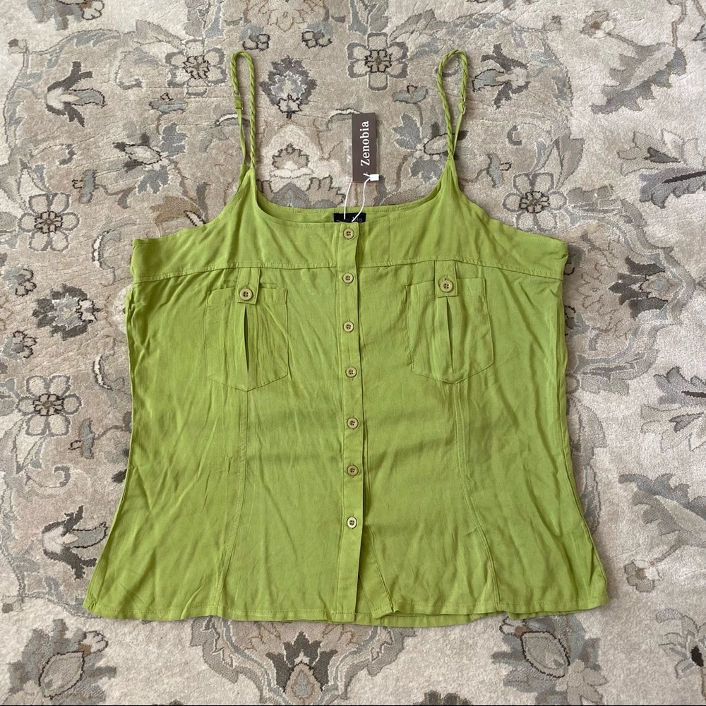 NWT VINTAGE Zenobia Tank